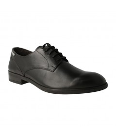 ZAPATO CORDONES PIEL NEGRO