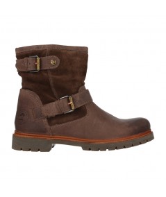 BOTA HEBILLAS PIEL MARRON