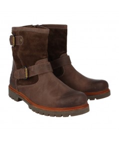 BOTA HEBILLAS PIEL MARRON