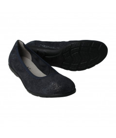 BAILARINAS COMFORT EN PIEL METALIZADA