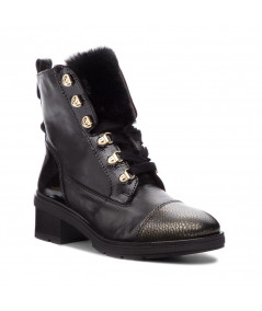 BOTIN PIEL NEGRO