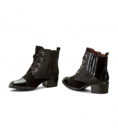 BOTIN PIEL NEGRO