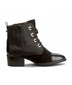 BOTIN PIEL NEGRO