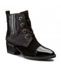 BOTIN PIEL NEGRO