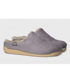 ZAPATILLA DE CASA GRIS