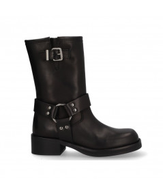 Bota para mujer ALPE CUSTOM PIEL NEGRO