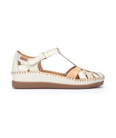 Sandalias semiabiertas de mujer