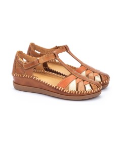 Sandalias semiabiertas de mujer