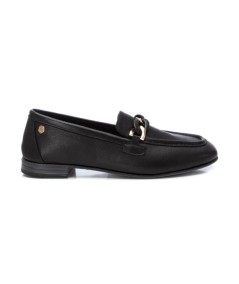 MOCASIN PIEL NEGRO DE MUJER MARCA CARMELA