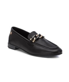 MOCASIN PIEL NEGRO DE MUJER MARCA CARMELA