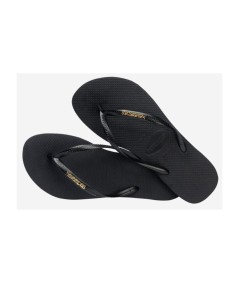 ESCLAVA HAVAIANAS SLIM LOGO METALLIC