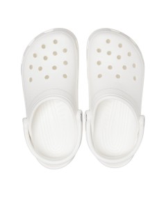 ZUECOS CROCS EN BLANCO