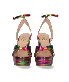 SANDALIA TACÓN OPHELIA-832 MULTICOLOR