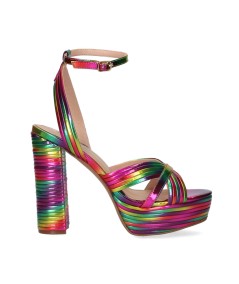 SANDALIA TACÓN OPHELIA-832 MULTICOLOR