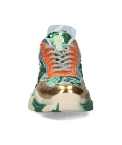 SNEAKERS EXE GREEN GOLD