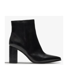 BOTIN PIEL NEGRO PARA MUJER