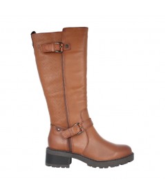 BOTA PIEL CAMEL